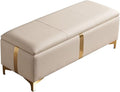 BTZHY Vanity Chair,Ottoman Storage Shoe Bench Sofa Bench Bed End Stool Shoe Bench Makeup Bench Long Chair Soft Sofa Bedroom Bed End Stool Foot Rest Stool Seat
