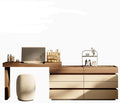 Vanity Desk Dressing Table Bedroom Minimalist Solid Wood Flip-top Corner Dressing Table Desk Makeup Table Tocadores para Habitación