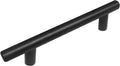 eBuilderDirect Black Stainless Steel 7 1/2' (192MM) Kitchen Door Cabinet Drawer Furniture Dresser Hardware T Bar Handle Pulls (20)