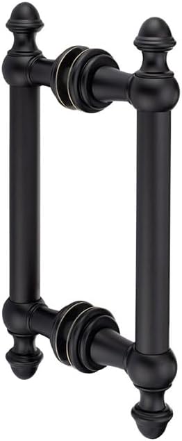 FHC N0B8X8MB Nobel Series 8' Back-to-Back Pull - Matte Black