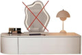 Corner Floating Desk with Drawers, Floating Vanity Makeup Table, Small Wall Mounted Floating Dressing Table, Modern White Vanity for Bedroom, Bathroom(B)