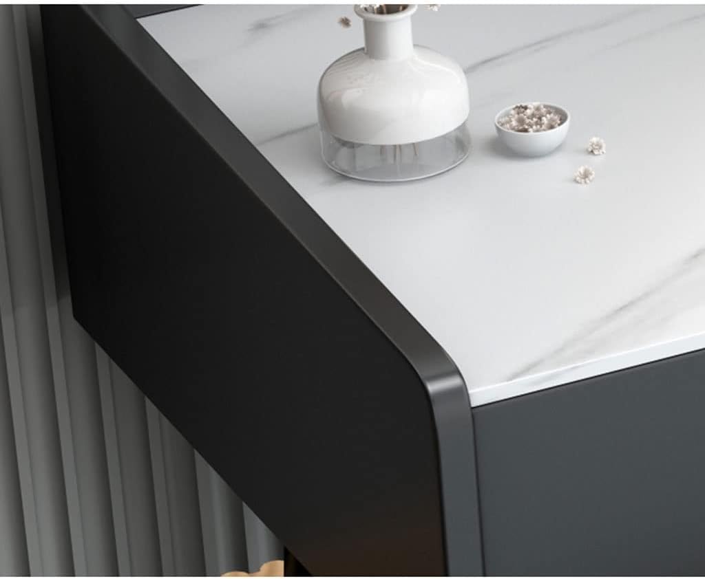 Vanity Benches Vanity Table Set Slate Dresser Bedroom Modern Dresser Ladies Fashion Dresser Dresser Storage Cabinet (Color : A, Size : L50cm)