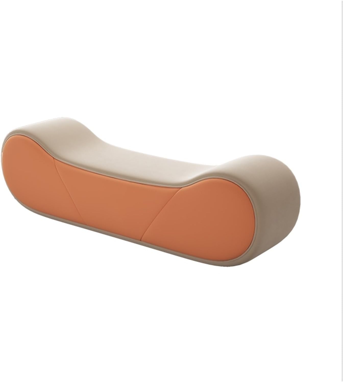 Bedroom End of Bed Bench Bedroom Velvet Bed End Stool, Shoe Changing Stool, Ottoman, Sofa Stool, Simple Cloakroom Bench Ottoman Foot Rest Couch Long Bench ( Color : Orange , Size : 150*50*50cm )