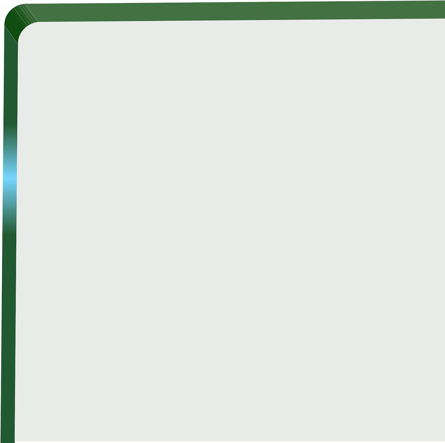 Dulles Glass 36 inch Square Glass Table Top - Tempered - 1/4' Thick Glass Surface, Safe Flat Polished, Eased Corners, Multipurpose for Dining Table, Patio, Coffee and End Table