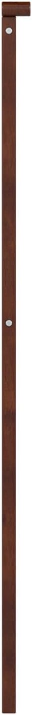 AFI, Nantucket King Solid Wood Panel Headboard, Walnut