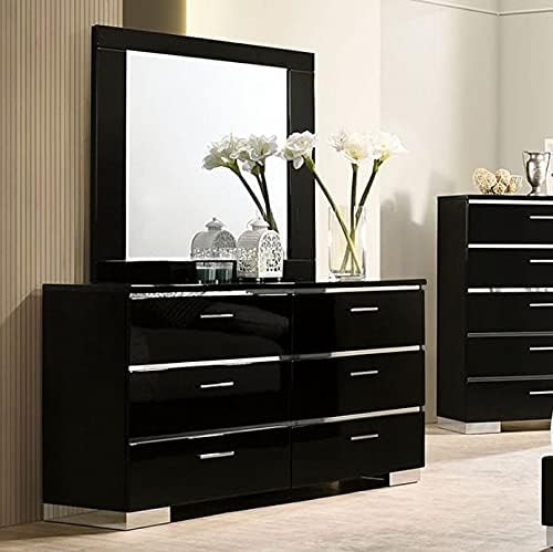 Carlie 6-Piece Bedroom Set (Cal King)