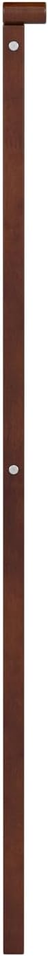 AFI, Madison Full Solid Wood Panel Headboard, Walnut