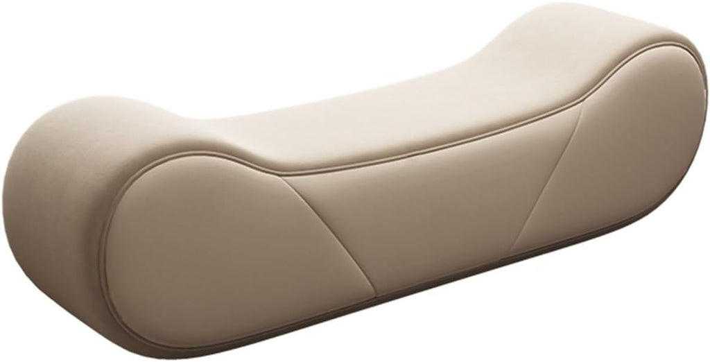 Window Bench Bedroom Velvet Bed End Stool, Shoe Changing Stool, Ottoman, Simple Cloakroom Bench, Sofa Stool Bed End Benches(Beige,200 * 50 * 50cm)