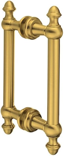FHC N0B8X8SB Noble Series 8' Back-to-Back Pull - Satin Brass