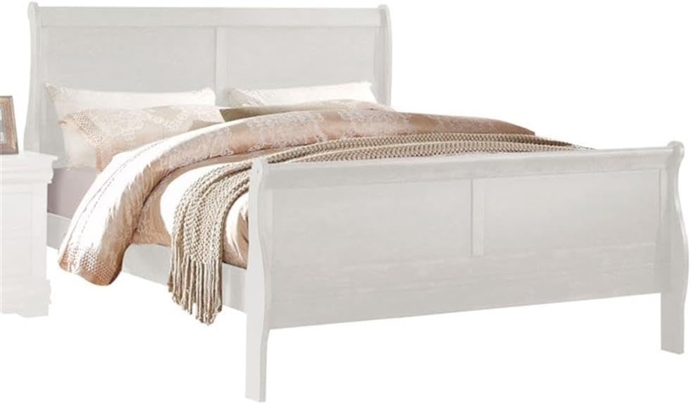ACME FURNITURE Louis Philippe Queen Bed - - White