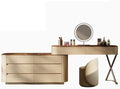 Makeup Vanity Dressing Table with Cabinet Corner Dressing Table Home Bedroom Dressing Table Wooden Vanity
