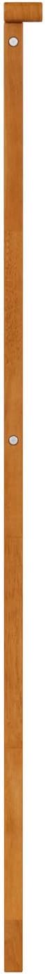 AFI, Nantucket King Solid Wood Panel Headboard, Light Toffee
