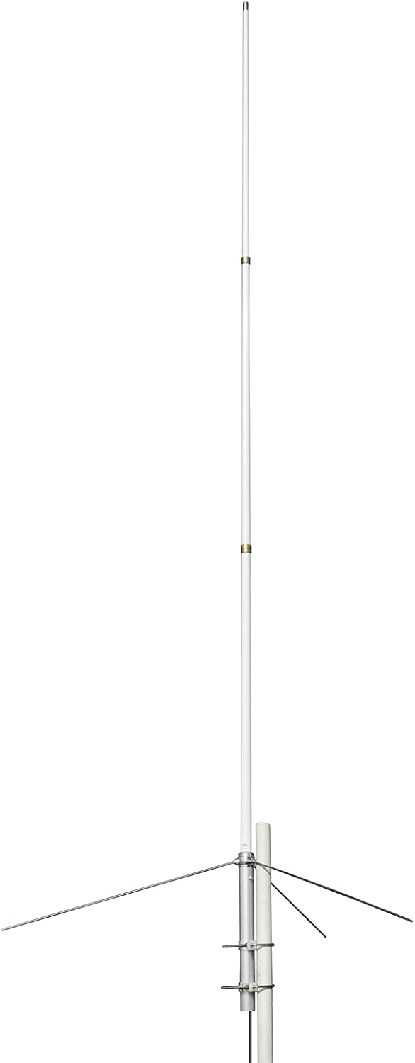 GMRS Outdoor Base Antenna, 462-467MHz 200Watt UHF 86' (220cm) Length Fiberglass Antenna with UHF-Female (So239) Connector for Motorola Icom Kenwood Midland Yaesu Mobile Radio