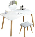 GUERNSEY Dressing Tables Simple Dressing Table with Makeup Mirror for Bedroom Mini Dressing Table Modern Small Apartment Desk Workbench Vanity for Dressing