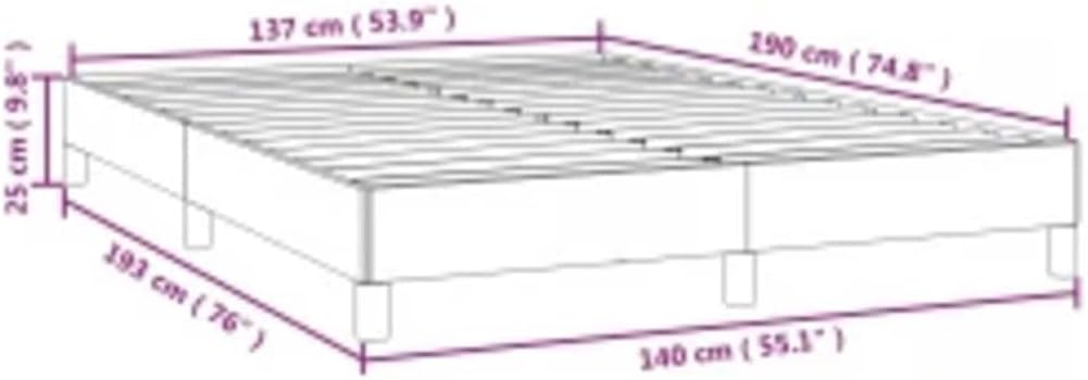 Full Bed Frame with Upholstered Platform Base Dark Gray Fabric Bedframe No Box Spring Needed Sturdy Slatted Support for Bedroom Furniture