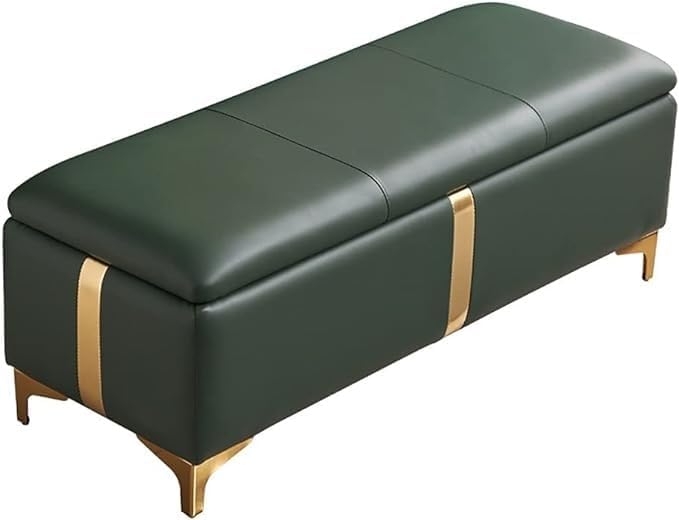 BTZHY Vanity Chair,Ottoman Storage Shoe Bench Sofa Bench Bed End Stool Shoe Bench Makeup Bench Long Chair Soft Sofa Bedroom Bed End Stool Foot Rest Stool Seat
