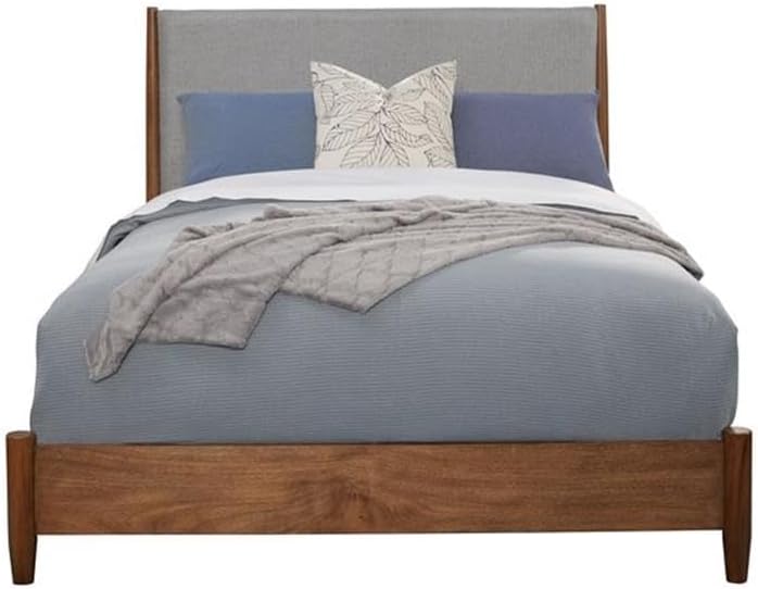Home Square 4 Piece Set with California King Panel Bed and 3 Nightstands