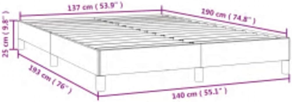 Dark Grey Full Size Bed Frame with Polyester Plywood Engineered Wood, Modern Upholstered Fabric Platform Frame for Double Mattress, Sturdy Construction and Comfort-Enhancing