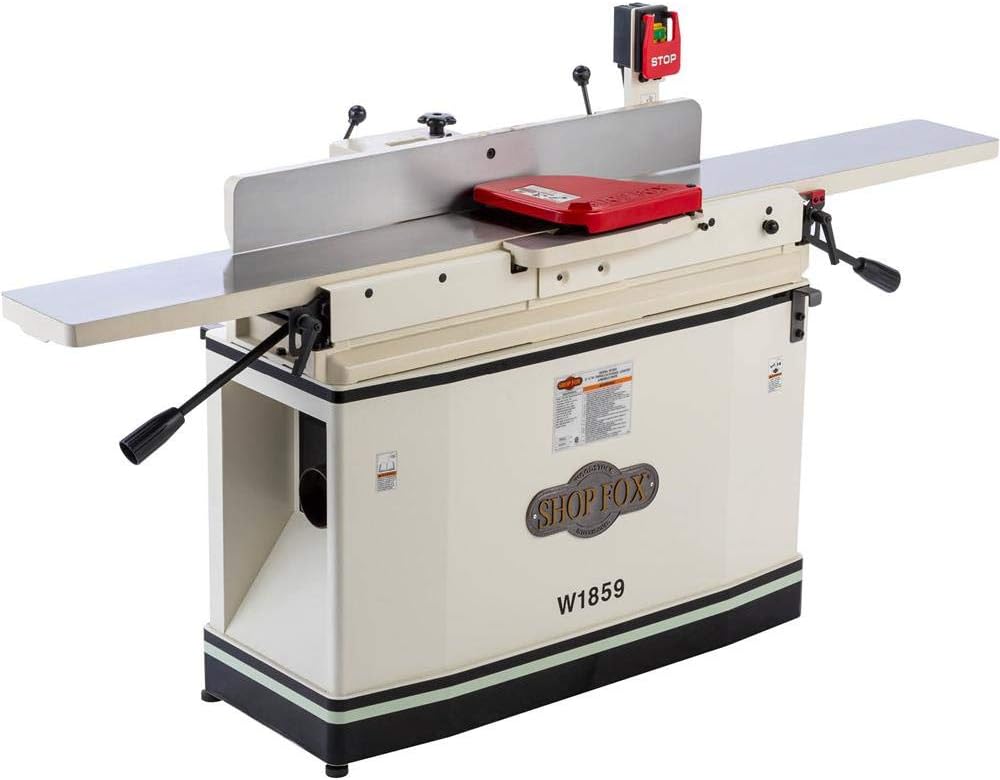 Shop Fox W1859 8' x 76' Parallelogram Jointer with Mobile Base