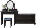 Makeup Vanity Wooden Retro Dressing Table with Cabinet Bedroom Corner Dressing Table with Stool Makeup Desk