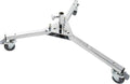 Kupo Mighty Runway Stand Base, Heavy Duty Wheeled Base with Extended Leg, Junior 1-1/8' Receiver for Mobile C-Stand Support, High Load Capacity - Black (KS302312)