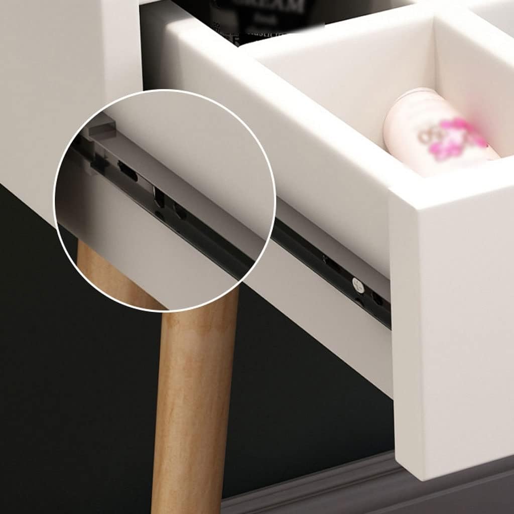 Vanity Benches Vanity Table Set Ladies Fashion Makeup Table Dresser Storage Cabinet Bedroom Modern Dresser Dresser with Drawers (Color : B)
