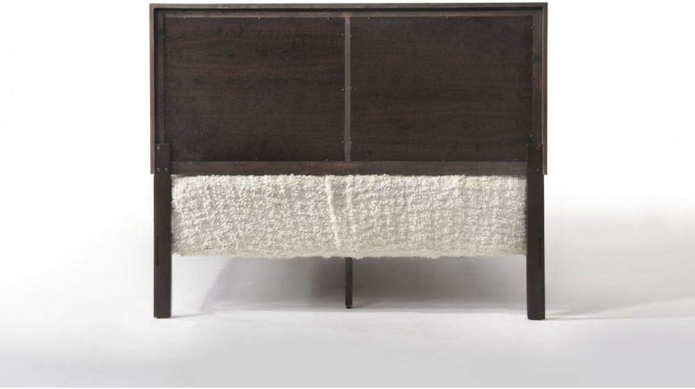 Acme Madison Queen Wooden Panel Bed in Espresso