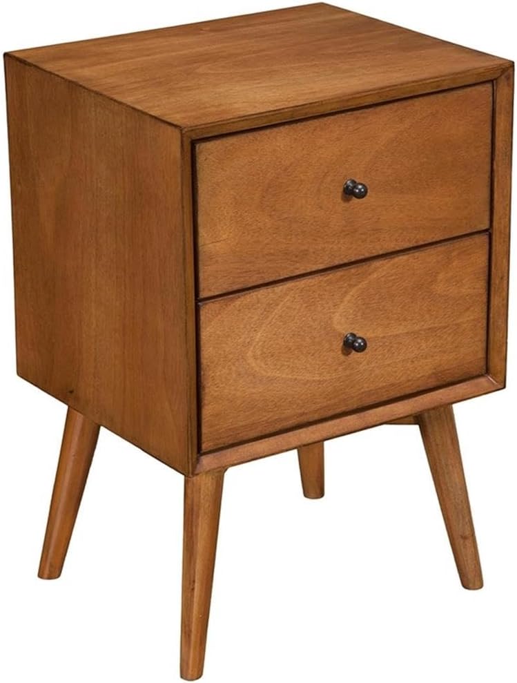 Home Square 4 Piece Set with Large Nightstand Standard King Bed & Nightstand