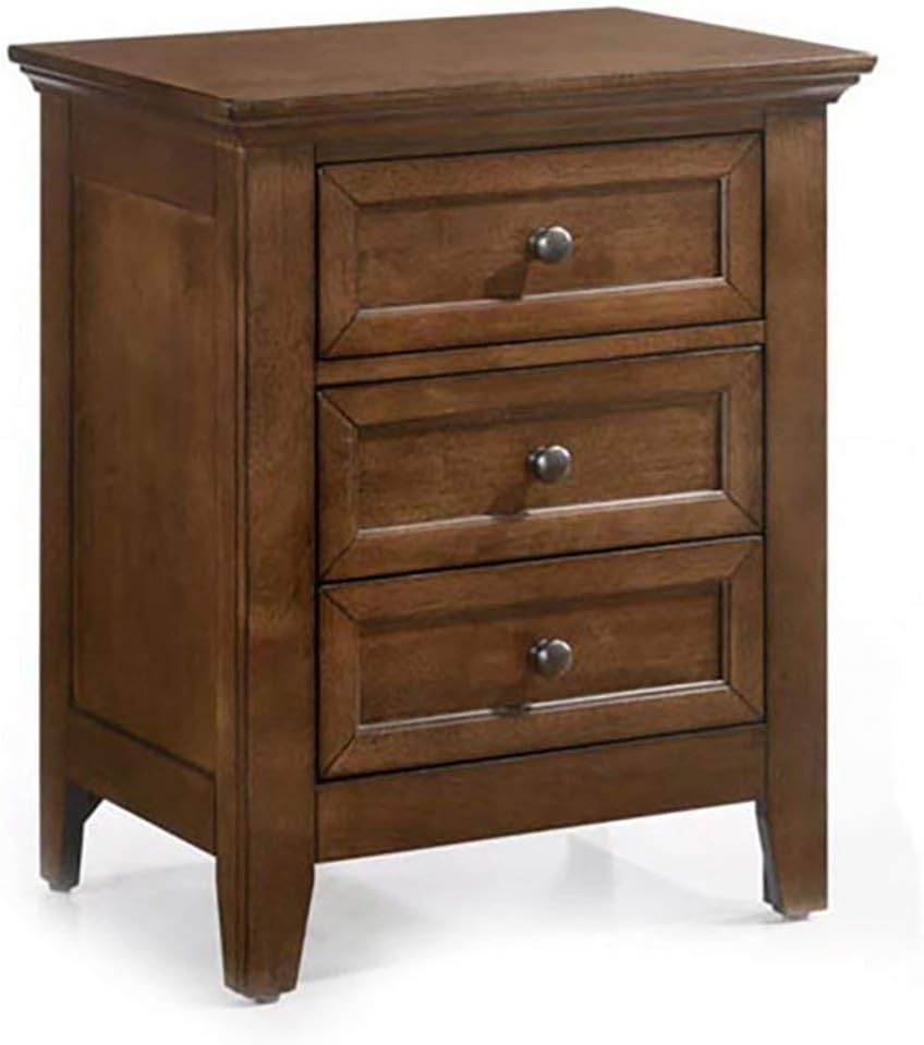 Intercon San Mateo King Size 4 Piece Storage Bedroom Set Tuscan Finish