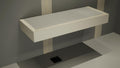 Floating Shower Bench Kit® with Concrete Mesh Foam Board® - Original Shower Bench Bracket® (12x24)-Great for New Constructions or Bathroom Renovations, Ready to Tile Shower Bench