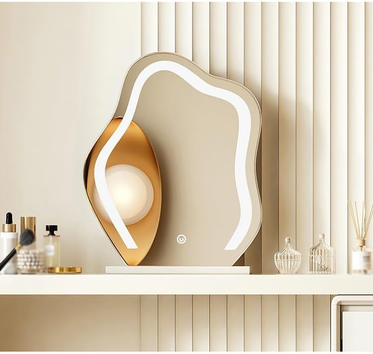 GUERNSEY Dressing Tables Wooden Dressing Table with Cabinet Bedroom Corner Storage Cabinet Dressing Table Desk Vanity for Dressing
