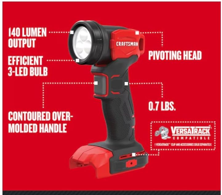 CRAFTSMEN V20 20-volt Max 6-Tool Power Tool Combo Kit with Soft Case (2-Batteries and Charger Included)