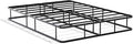EAST WEST FURNITURE - DHFBBLK - Dothan Full Bedframe with Magnificent Design Headboard and Footboard - Modern Metal Frame in Powder Coating Black