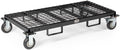 Titan Attachments Heavy-Duty Rolling Platform Base with Fork Pockets and Locking Caster Wheels, 2,500 LB Capacity, Industrial Mobile Roller Dolly for Warehouses, Storerooms, Shipping Facilities