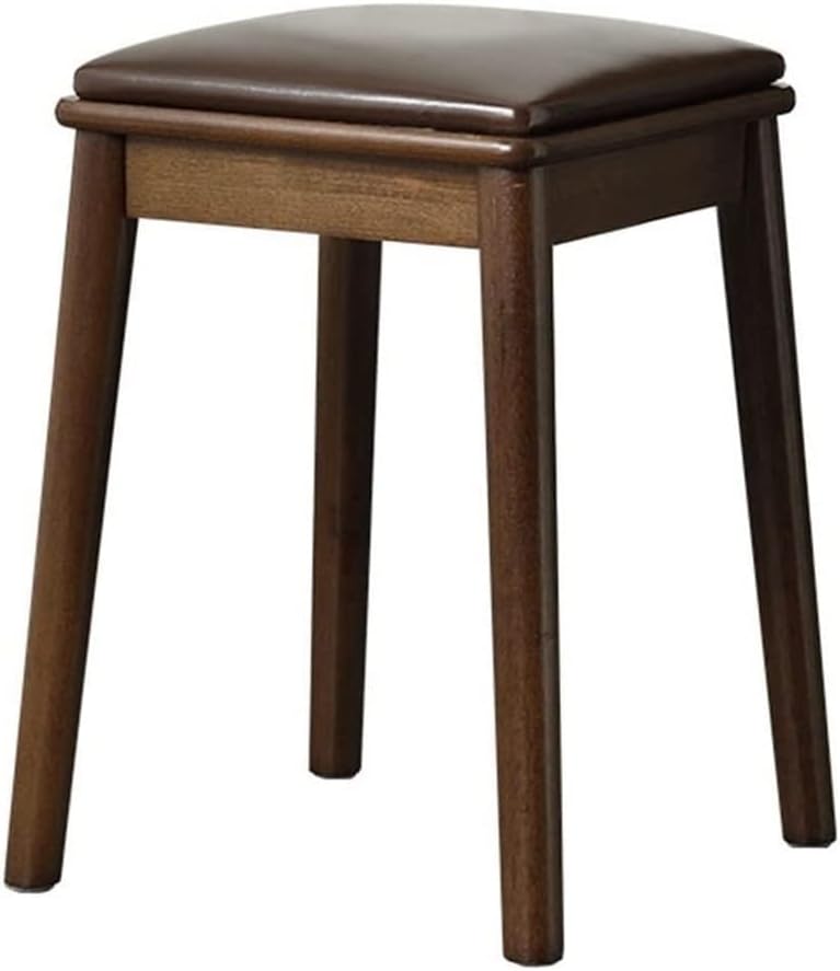 BTZHY Vanity Chair,Leather Footstools, Vanity Benches, Piano Stool, Makeup Seat, Garden Stools, Dressing Stools, Living Room and Bedroom Desk Stools