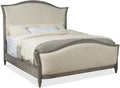 Hooker Furniture Ciao Bella Cal King Upholstered Bed- Speckled Gray