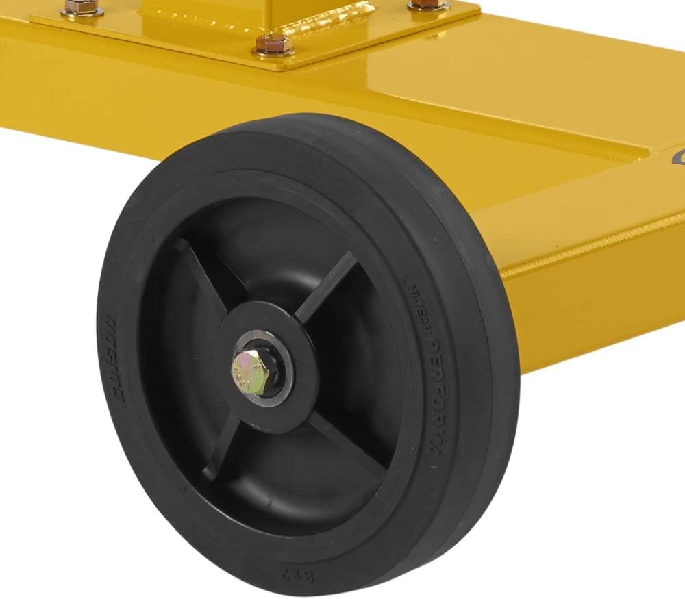 Big Ass Fans - Yellow Jacket, 30' Indoor/Outdoor Mobile Fan, Portable Base Included with 18 inch Pedestal, Onboard Variable Speed Control, Yellow and Black