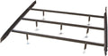 Glideaway Premium Heavy Duty Bed Frame 9-Leg w/ Center Support for Box Spring and Mattress Sets, USA Made, Queen Size