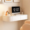 Wall Mounted Makeup Vanity Floating Corner Vanity Desk Space-Saving Floating Dressing Table for Room Small Rooms Decor