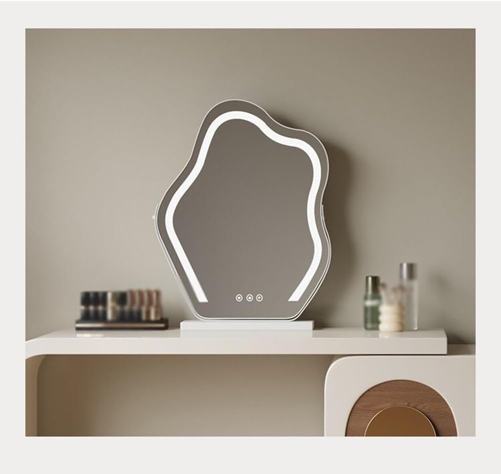 Makeup Table Dressing Table Chest of Drawers Premium I-Type Expandable Corner Makeup Desk for a Chic Bedroom Vanity Desk