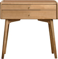 Small Vanity Desk, Solid Wood Dressing Table with Drawer Divider, Study Desk and Vanity Desk for Bedroom, 18' D x 24' W x 32' H