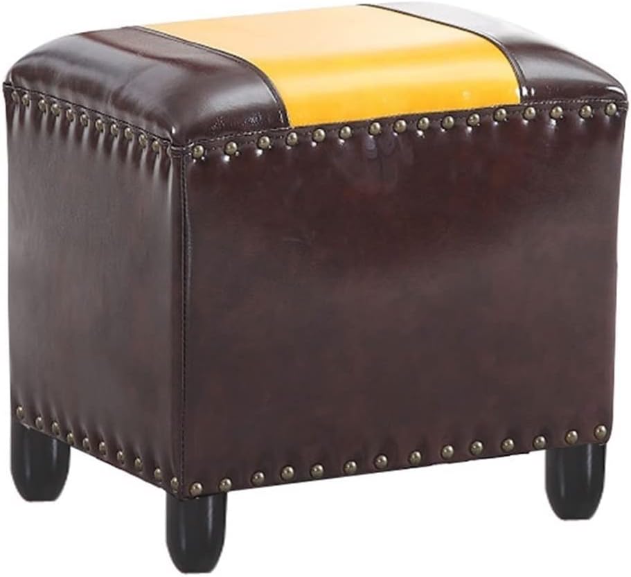 BTZHY Vanity Chair,Vanity Benches, Leather Footstools, Piano Stool, Makeup Seat, Dressing Stools, Women Bedroom Dressing Stools