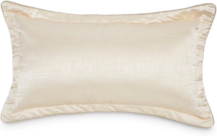 Michael Amini Westlyn Beige 4-Piece King Comforter Set with 100% Polyester Jacquard and Cotton Blend Back, Soft Lightweight Bedding for All-Season Comfort and Stylish Bedroom Decor