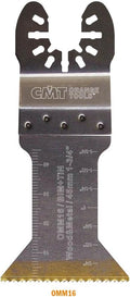 CMT OMM16-X50 50 Piece Plunge And Flush-Cut Blade for Wood And Metal Extra Long Life Quick Release Oscillator Multicutter