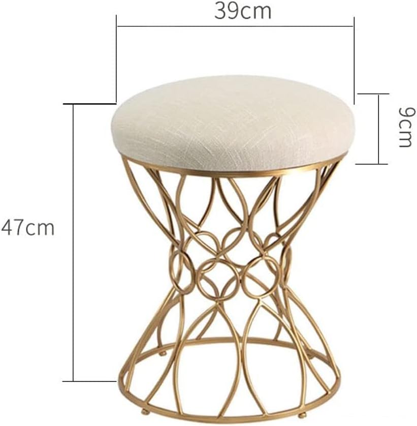 BTZHY Vanity Chair,Vanity Benches, Makeup Seat, Dressing Stools, Living Room and Bedroom Desk Stools, Footstools, Piano Stool, Dining Desk Chairs