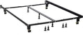 HomeStock Lakeside Living Frames Beautyrest World Class Frame Twin/Full/Queen/King/Cal. King Heavy Duty, Black, Durable, 73.00 X 76.00 X 7.50 Inches