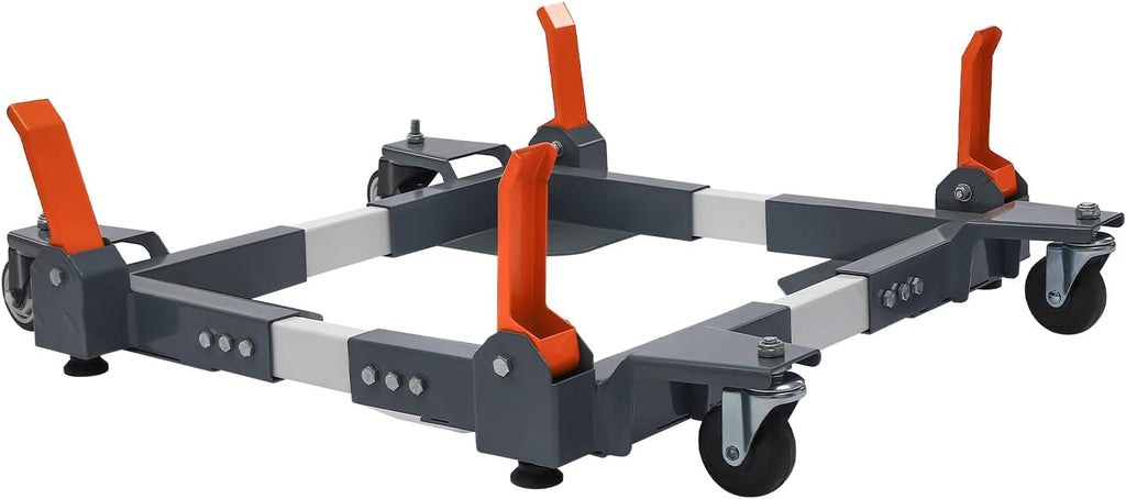 Undercat Mobile Base, Heavy Duty Mobile Base with 4 Universal Wheels, 1500 lbs Load Capacity, Adjustable Mobile Base for Mobilizing Small Mechanical Equipment, Home Appliances