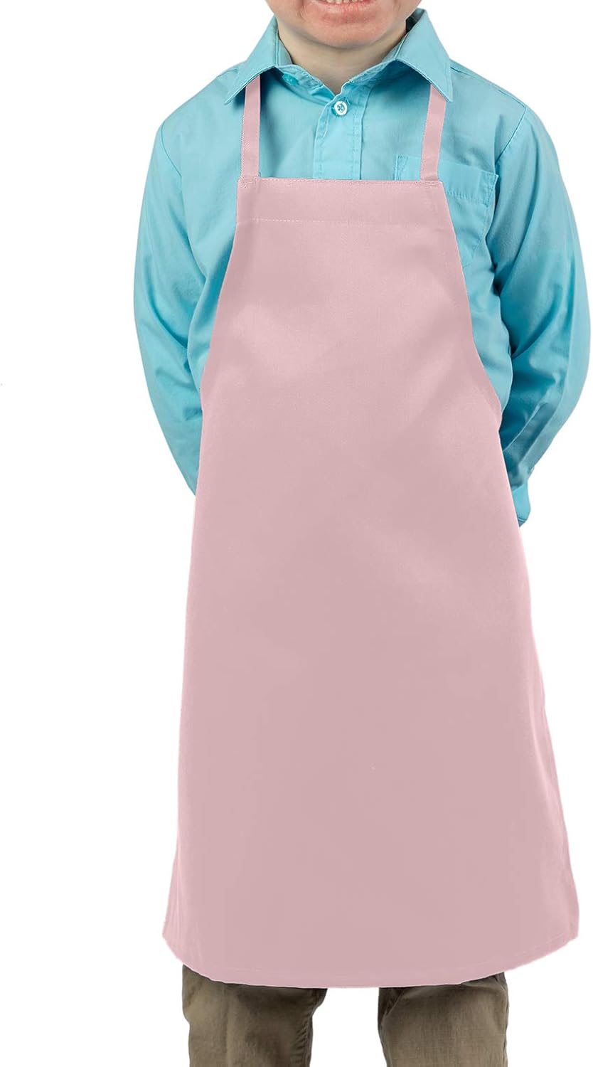 KNG Kids Cooking Apron for Girls and Boys – Medium