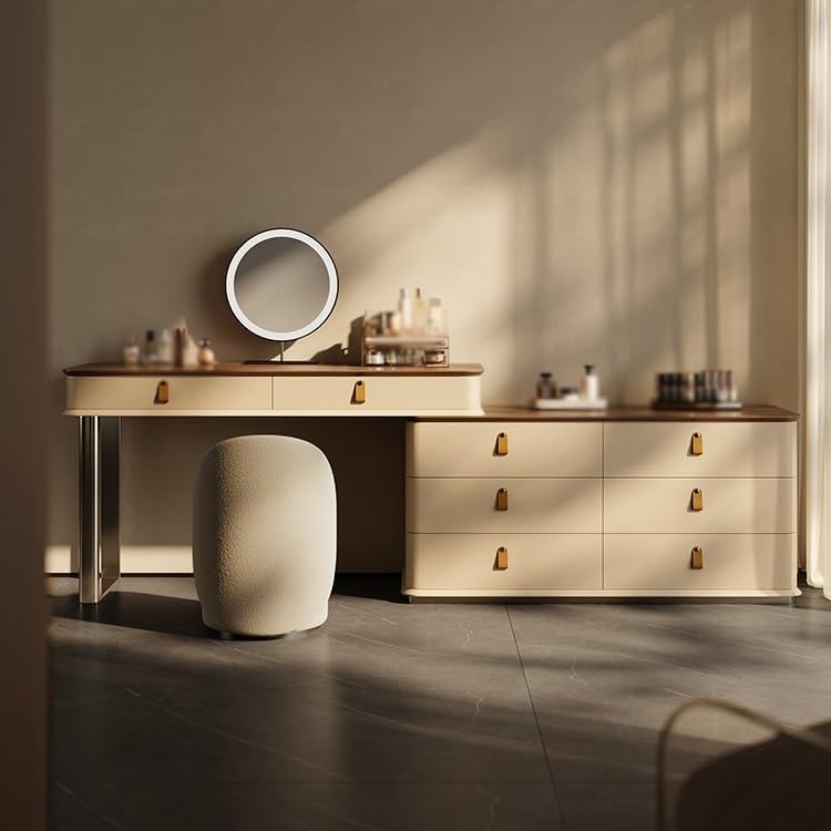 Dressing Table Dressing Table with Cabinet Corner Dressing Table Bedroom Dressing Table Desk Makeup Vanity Desk