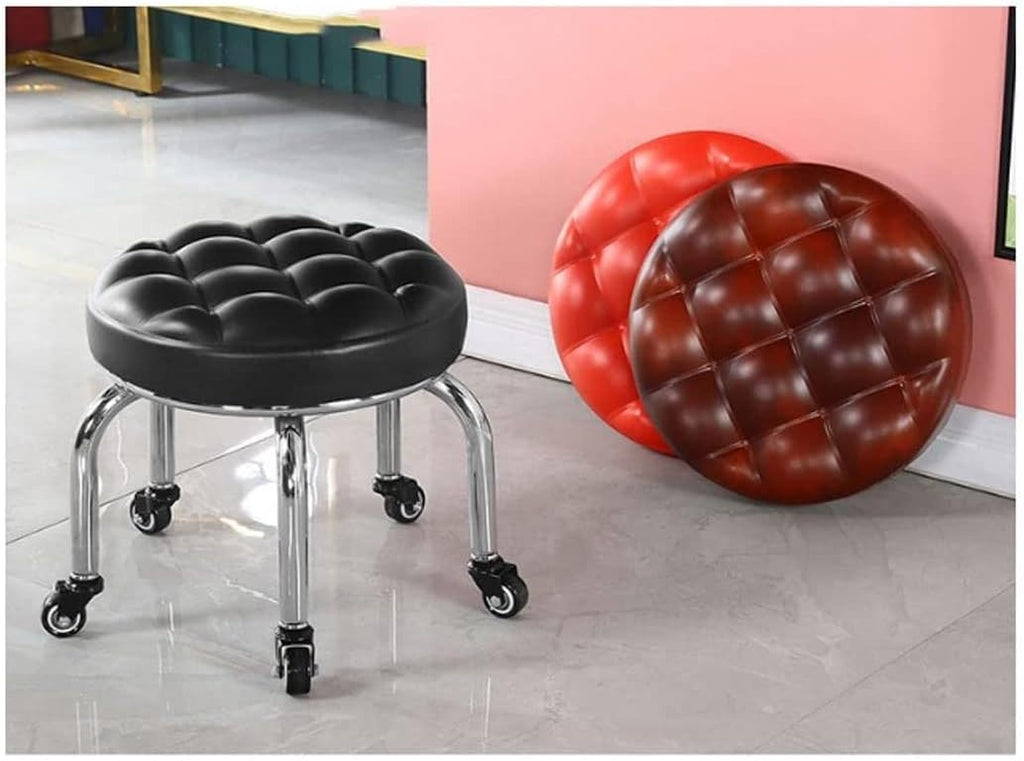 BTZHY Vanity Chair,Leather Footstools, Vanity Benches, Piano Stool, Makeup Seat, Dressing Stools, Garden Stools